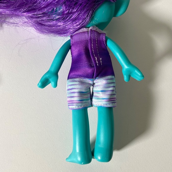 Dreamworks Troll Dolls Set Of 5 Queen Poppy Spruce Bruce Floyd (33Y) - Picture 4 of 9